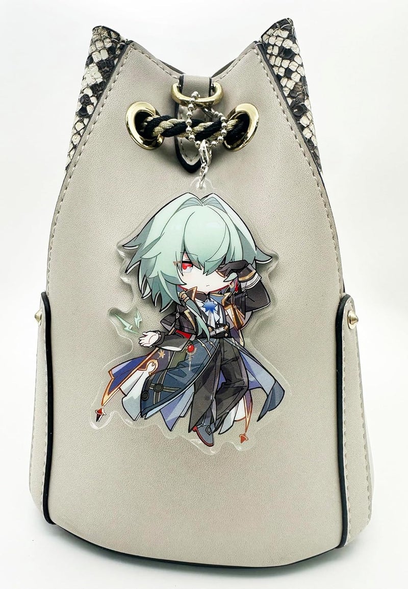 YJacuing Honkai: Star Rail Chibi Cute Acrylic Stand Figure Keychain - Image 3